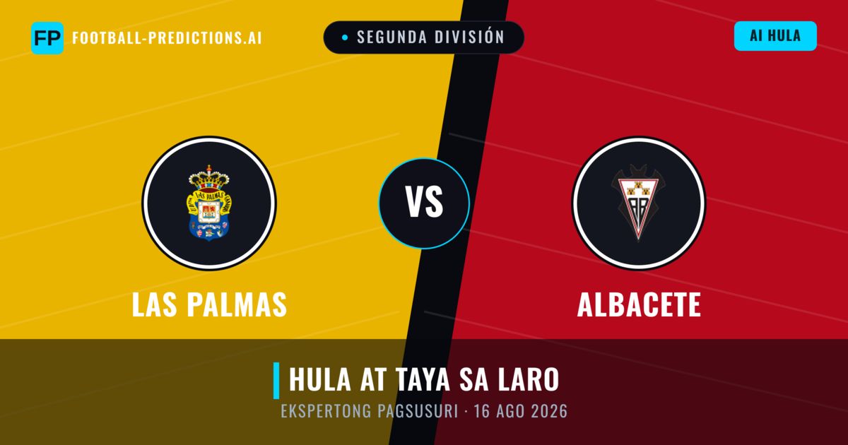 Las Palmas vs Albacete — hula at preview ng laban