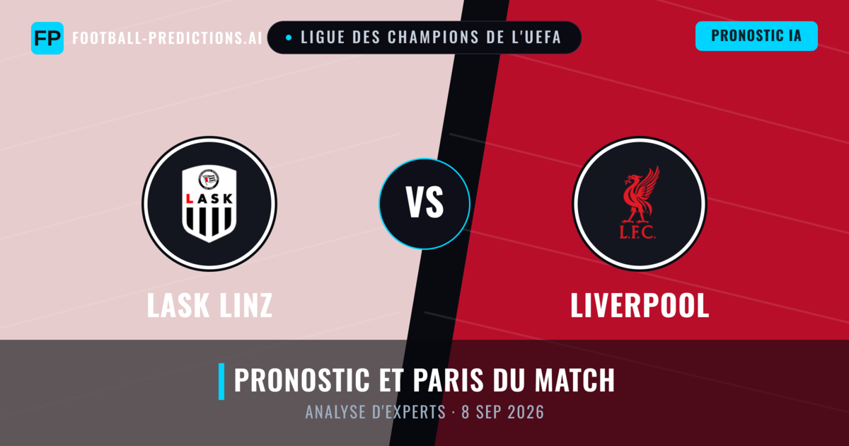 LASK Linz vs Liverpool — pronostic et avant-match