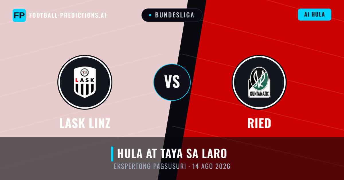 LASK Linz vs Ried — hula at preview ng laban