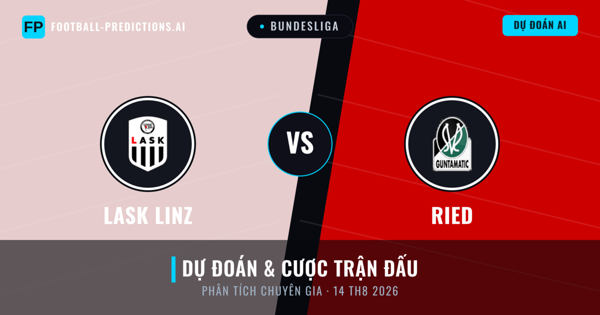 LASK Linz vs Ried — dự đoán và xem trước trận đấu