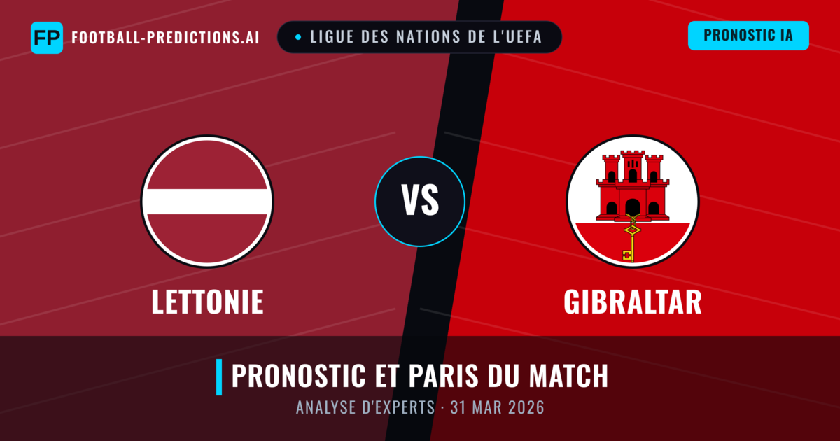 Lettonie vs Gibraltar — pronostic et avant-match