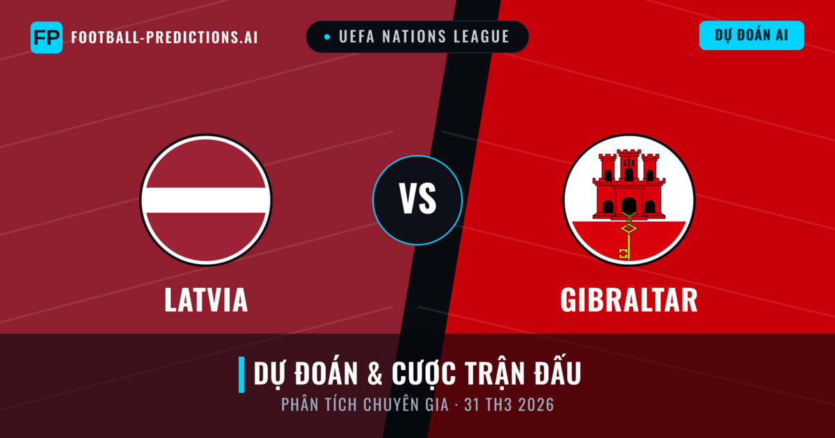 Latvia vs Gibraltar — dự đoán và xem trước trận đấu