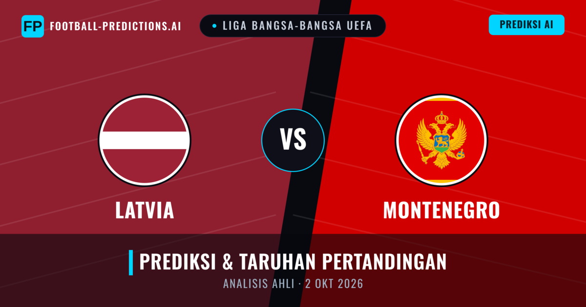 Latvia vs Montenegro — prediksi dan pratinjau pertandingan