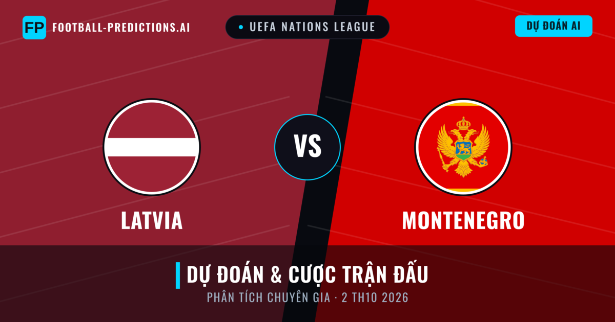 Latvia vs Montenegro — dự đoán và xem trước trận đấu