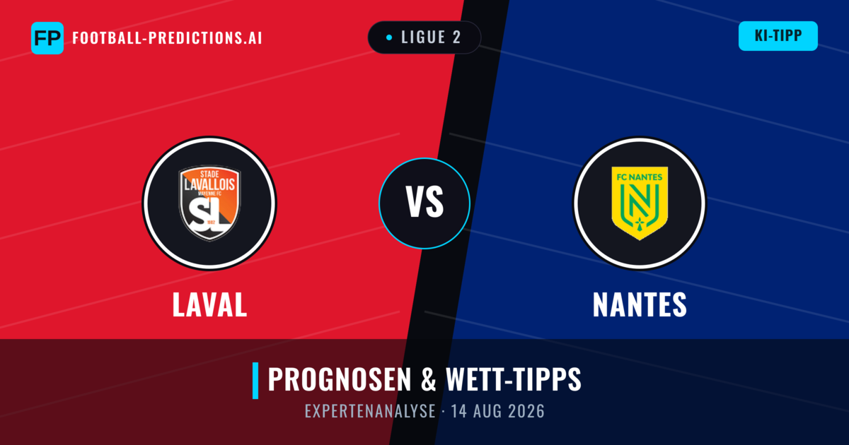 Laval vs Nantes — Prognose und Spielvorschau