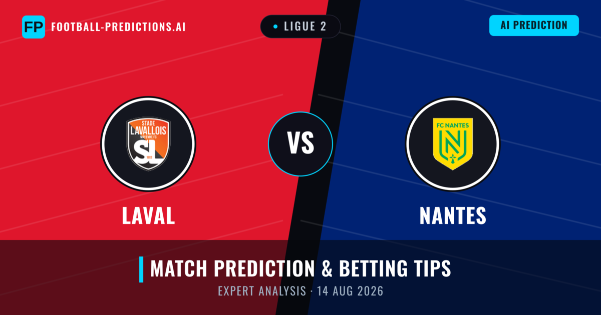 Laval vs Nantes — match prediction & preview