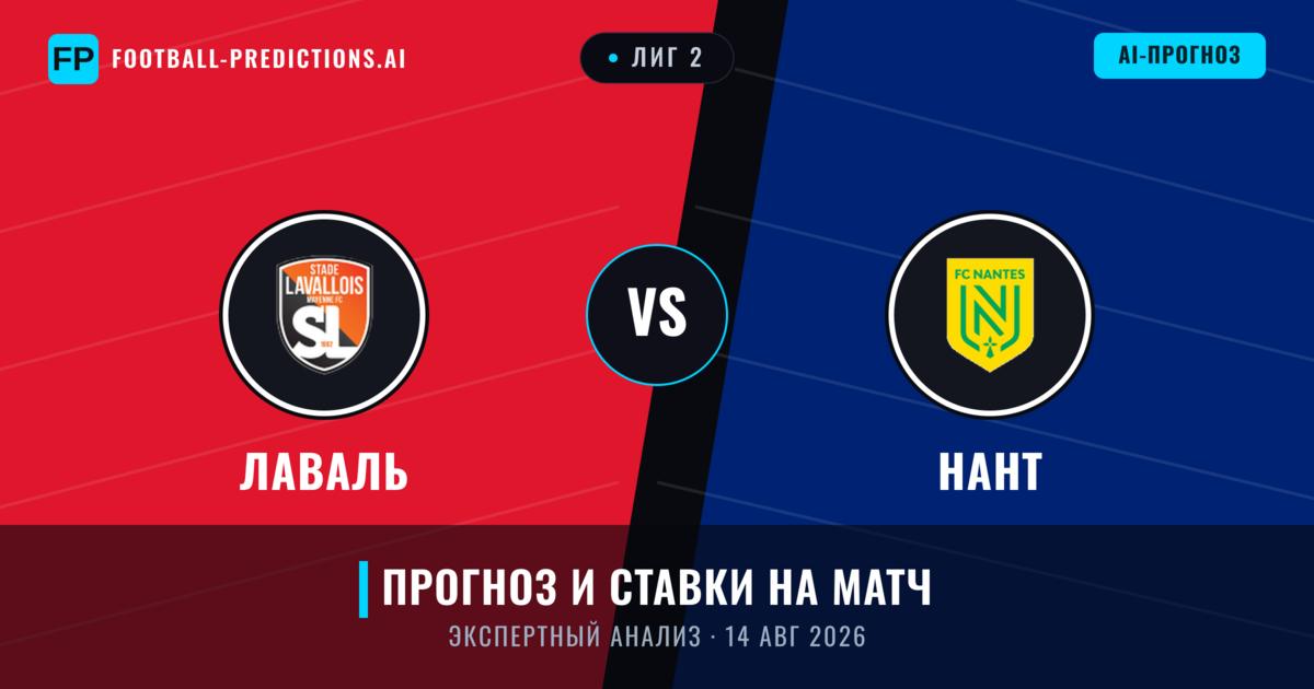 Лаваль – Нант — прогноз и превью матча
