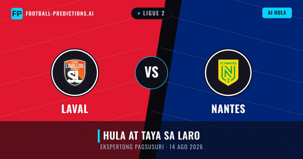 Laval vs Nantes — hula at preview ng laban