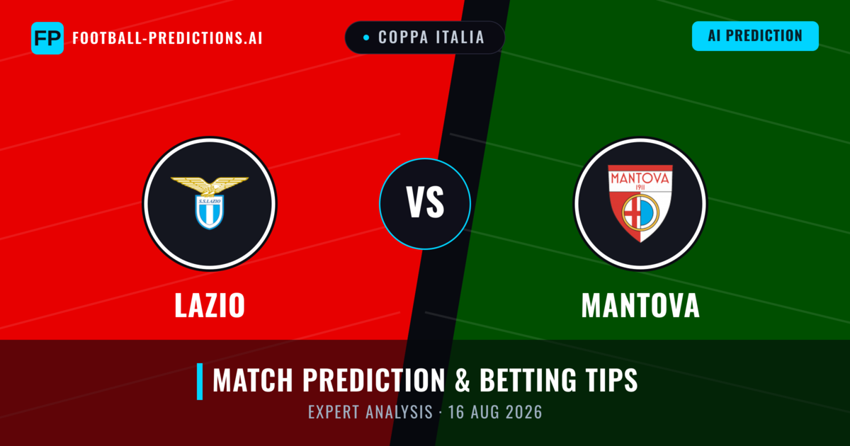 Lazio vs Mantova — match prediction & preview