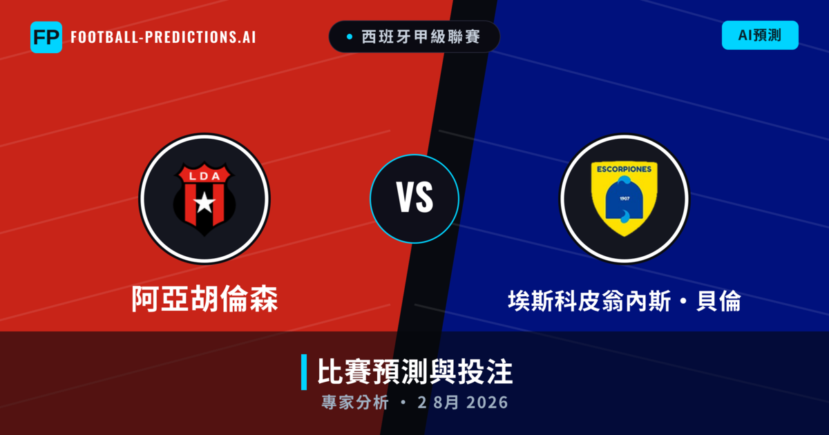 阿亞胡倫森 vs 埃斯科皮翁內斯·貝倫 — 比赛预测和前瞻