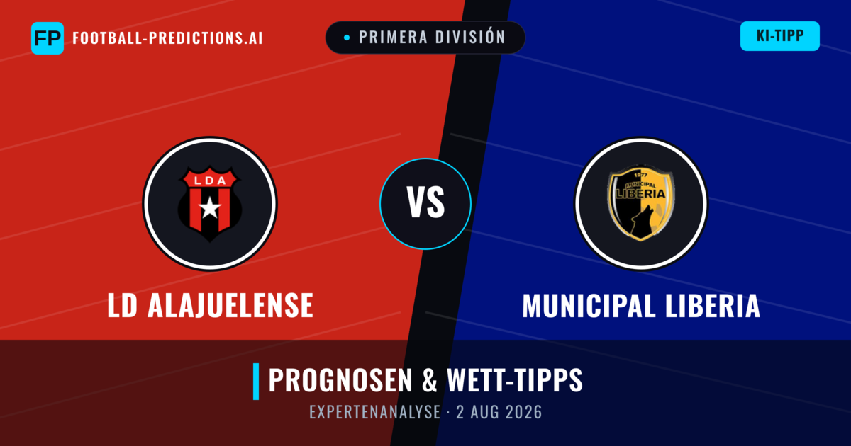 LD Alajuelense vs Municipal Liberia — Prognose und Spielvorschau