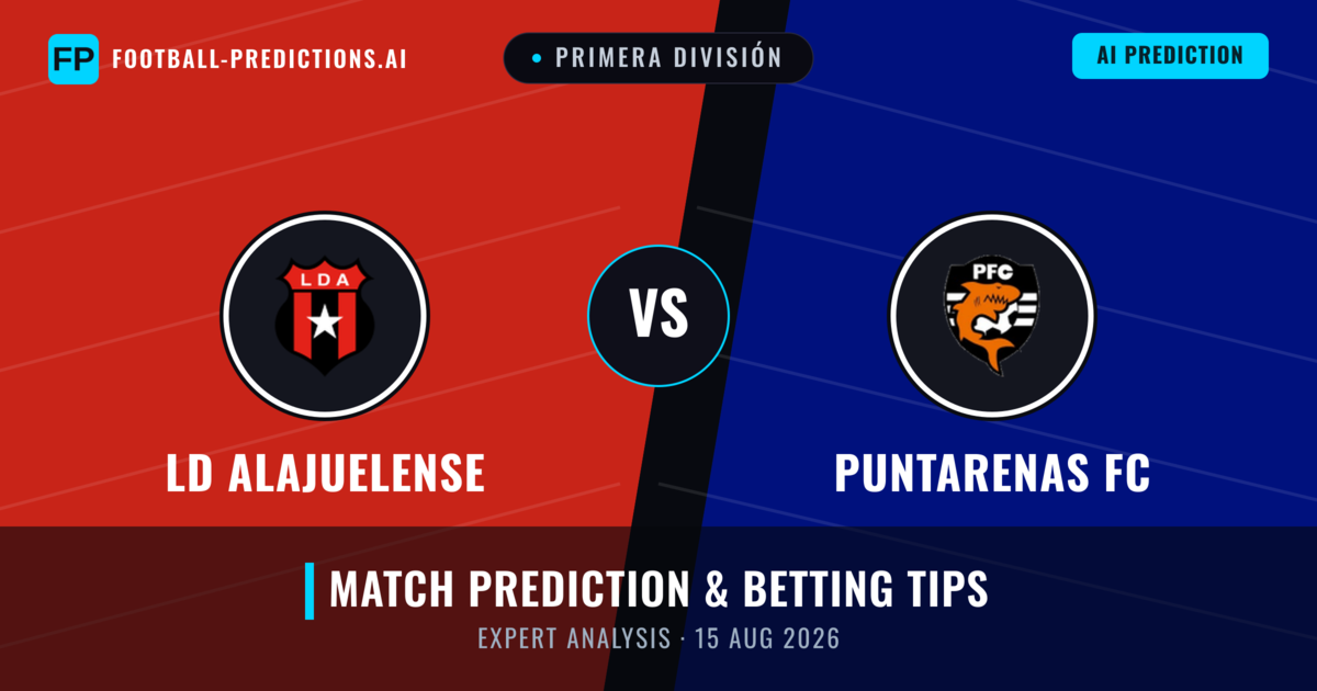 LD Alajuelense vs Puntarenas FC — match prediction & preview