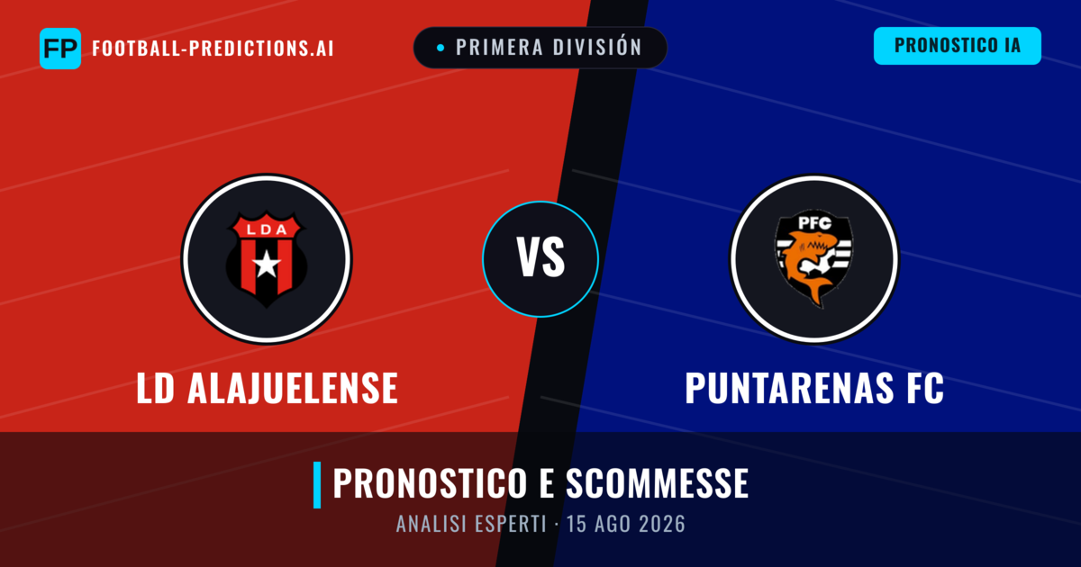 LD Alajuelense vs Puntarenas FC — pronostico e anteprima del match