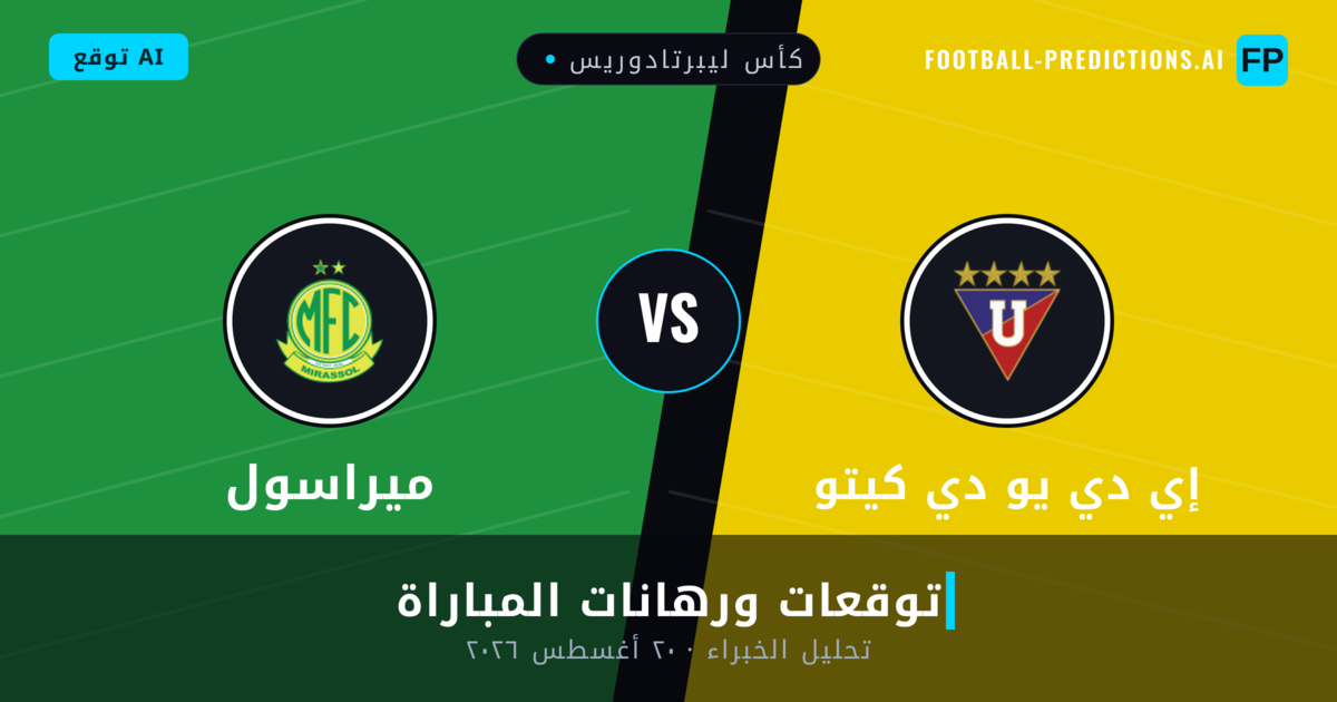 إي دي يو دي كيتو ضد ميراسول — توقعات ومعاينة المباراة