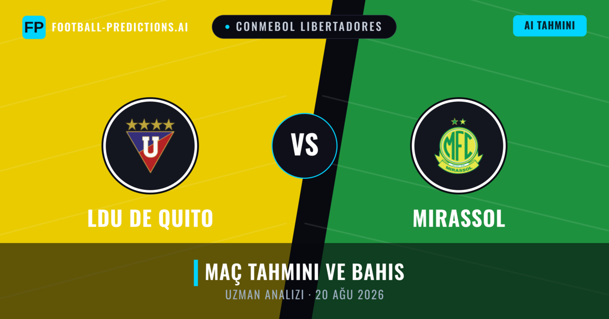 LDU de Quito - Mirassol — maç tahmini ve önizleme