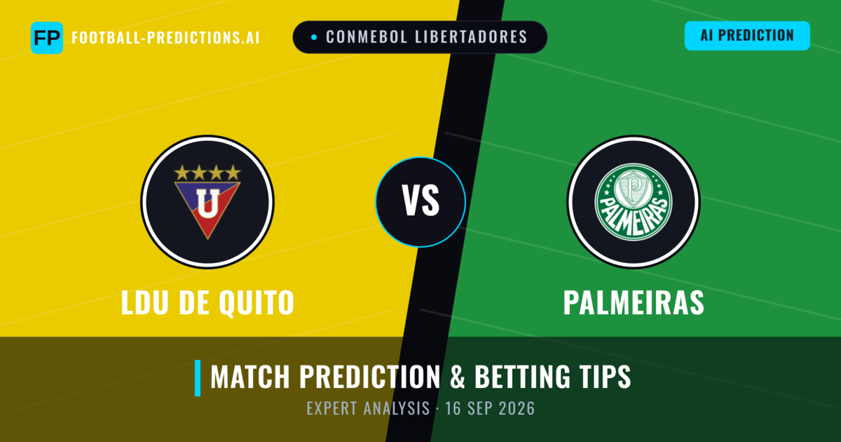 LDU de Quito vs Palmeiras — match prediction & preview