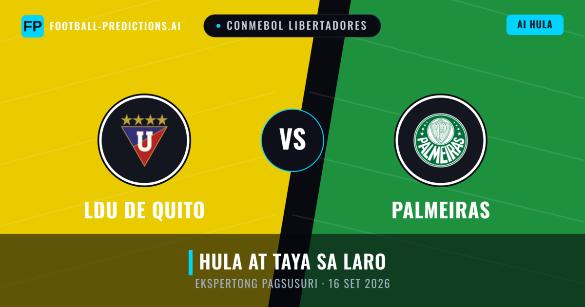 LDU de Quito vs Palmeiras — hula at preview ng laban