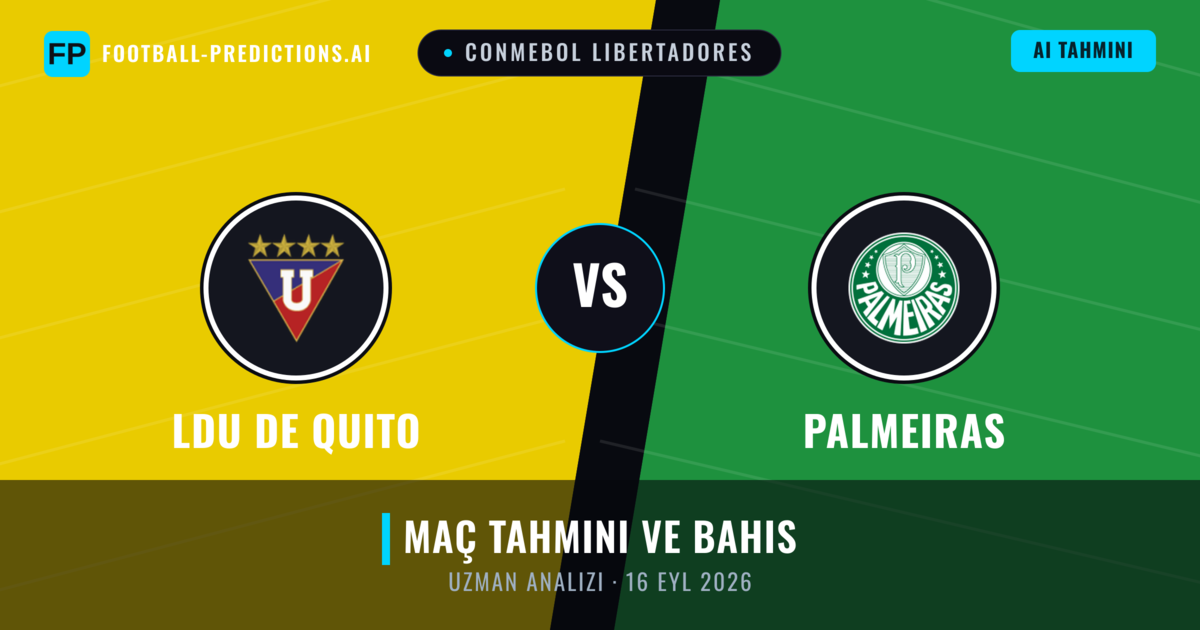 LDU de Quito - Palmeiras — maç tahmini ve önizleme