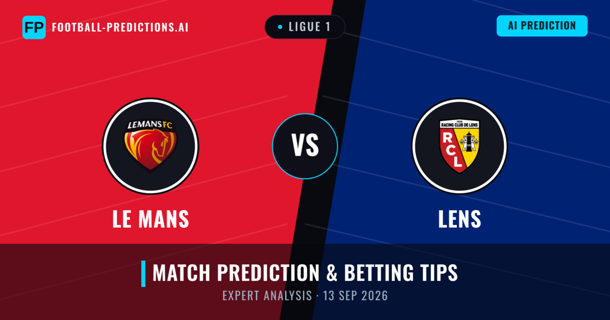 Le Mans vs Lens — match prediction & preview