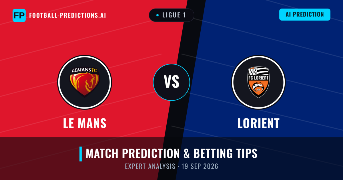 Le Mans vs Lorient — match prediction & preview