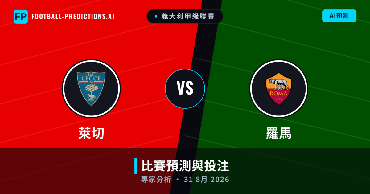 萊切 vs 羅馬 — 比赛预测和前瞻