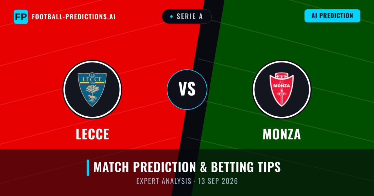 Lecce vs Monza — match prediction & preview