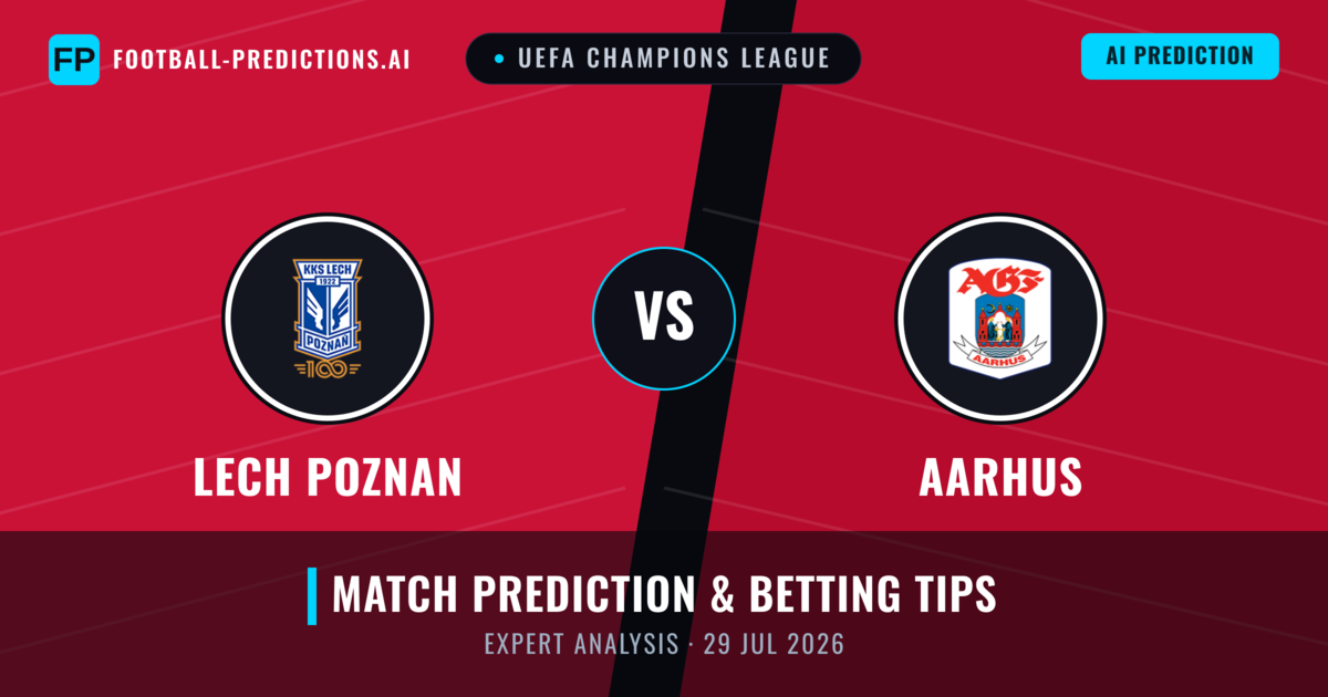 Lech Poznan vs Aarhus — match prediction & preview