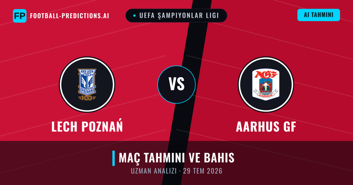 Lech Poznań - Aarhus GF — maç tahmini ve önizleme