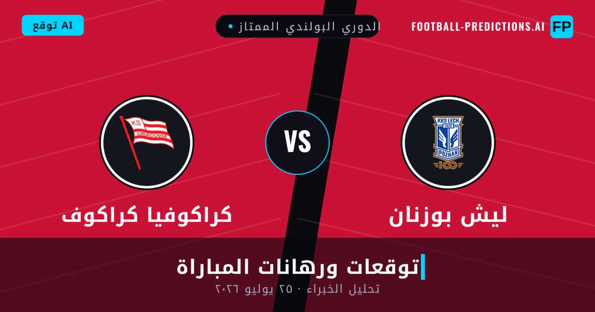 ليش بوزنان ضد كراكوفيا كراكوف — توقعات ومعاينة المباراة