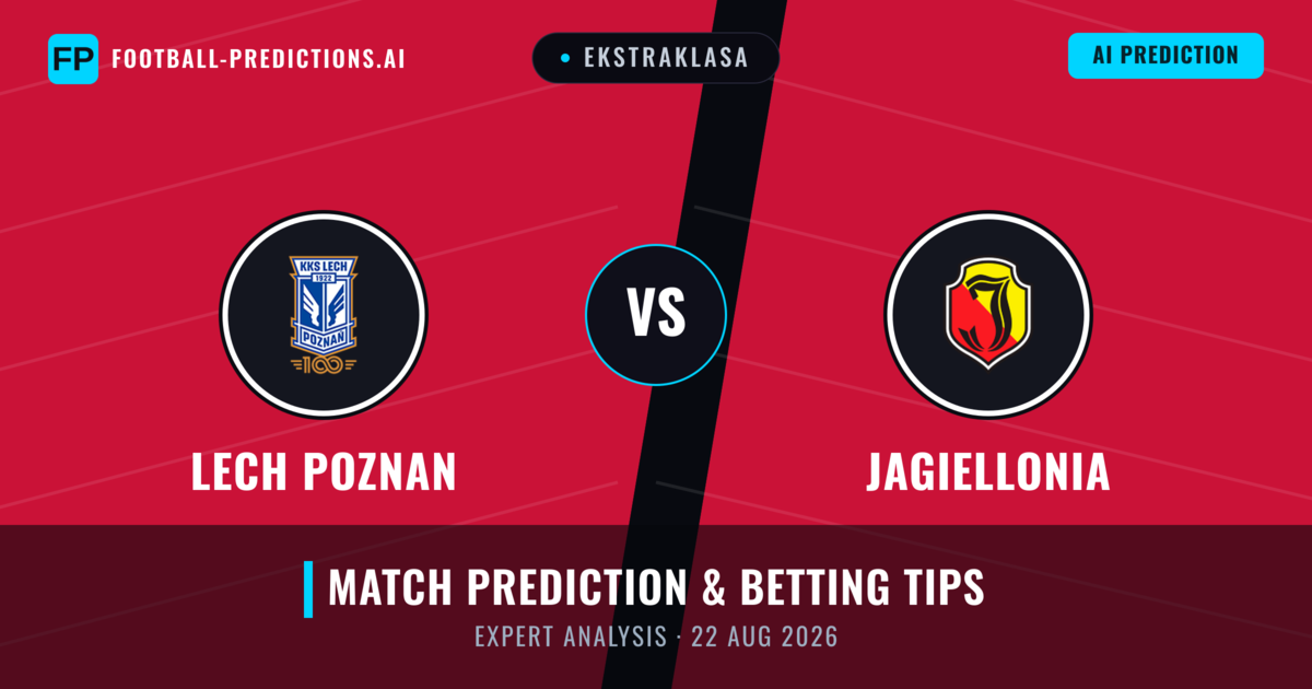 Lech Poznan vs Jagiellonia — match prediction & preview