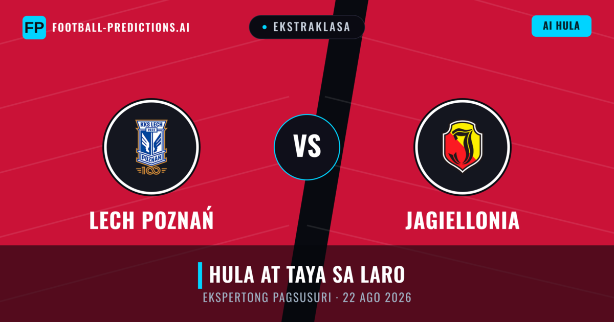 Lech Poznań vs Jagiellonia — hula at preview ng laban