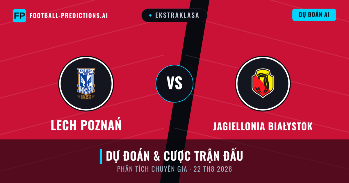 Lech Poznań vs Jagiellonia Białystok — dự đoán và xem trước trận đấu