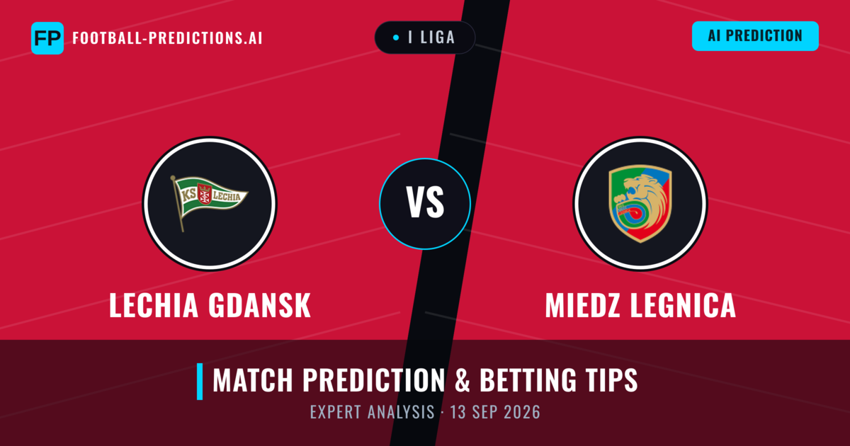 Lechia Gdansk vs Miedz Legnica — match prediction & preview