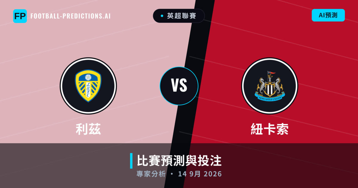 利茲 vs 紐卡索 — 比赛预测和前瞻