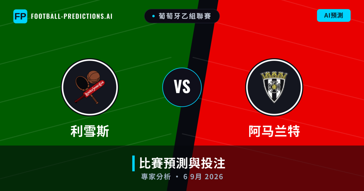 利雪斯 vs 阿马兰特 — 比赛预测和前瞻