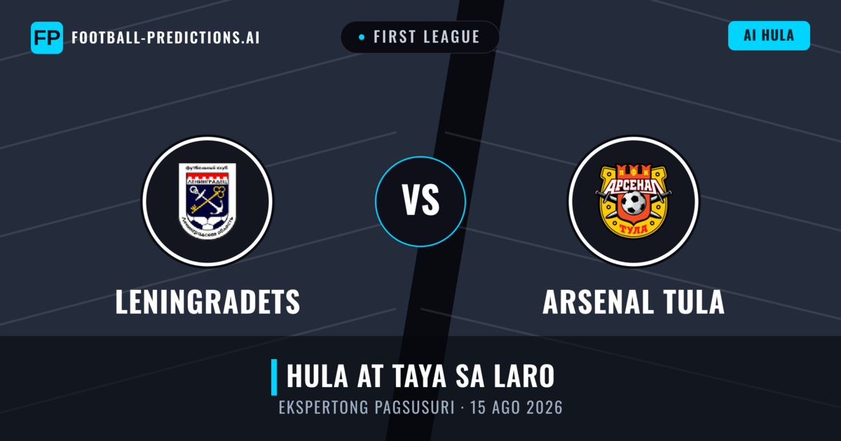 Leningradets vs Arsenal Tula — hula at preview ng laban