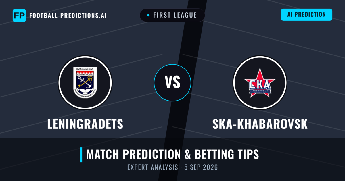Leningradets vs Ska-khabarovsk — match prediction & preview