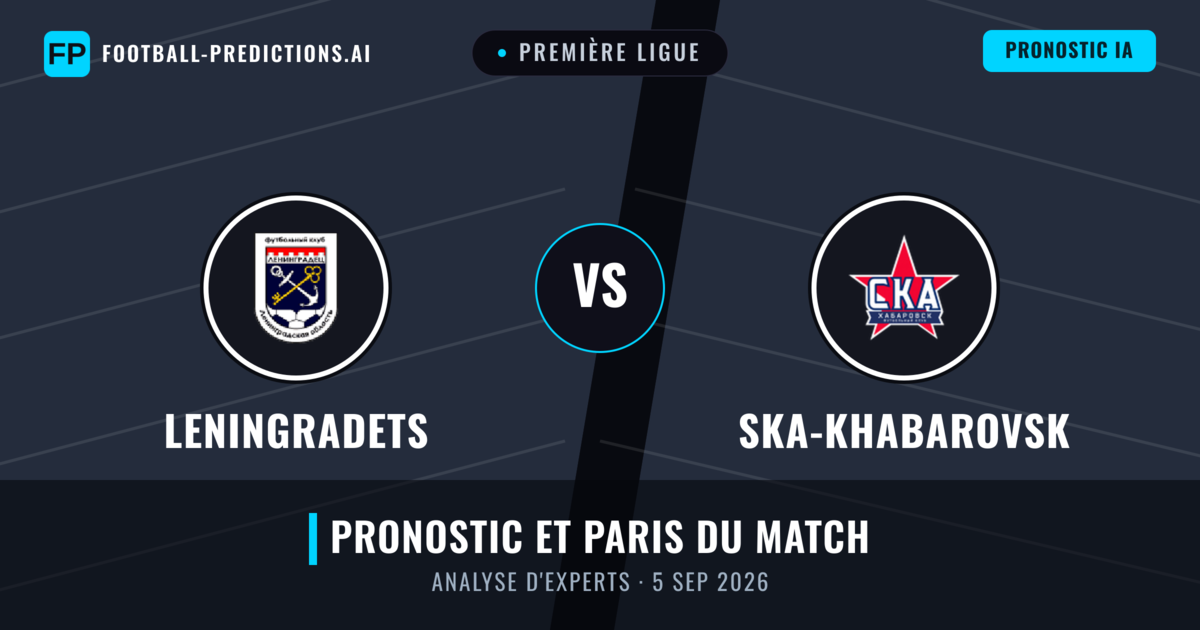 Leningradets vs Ska-Khabarovsk — pronostic et avant-match