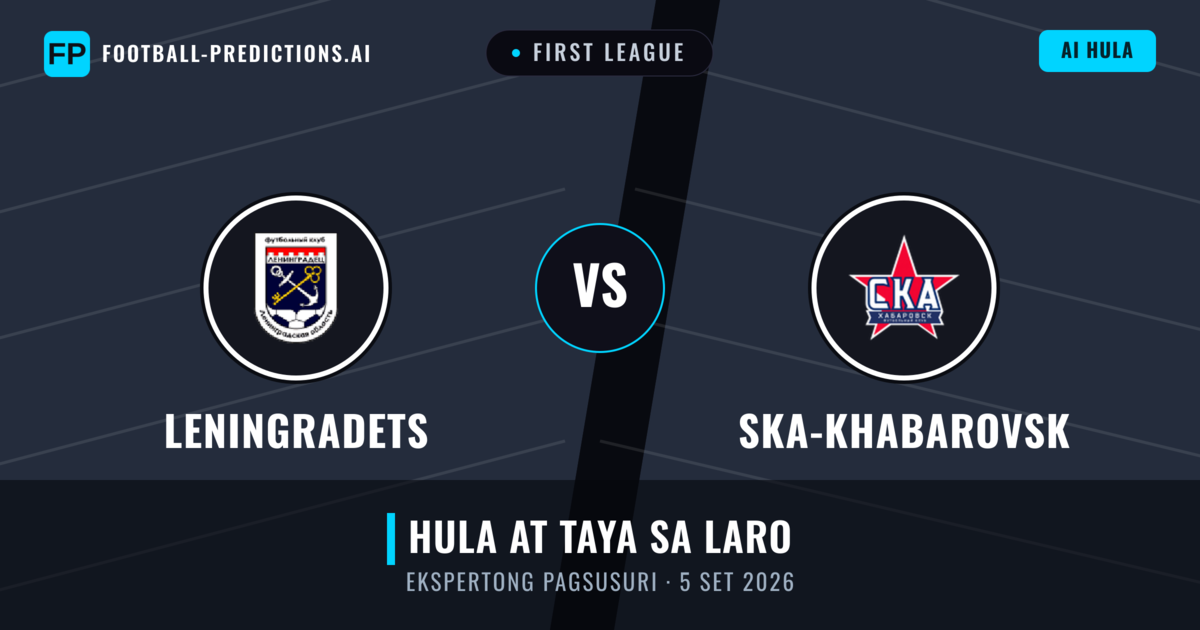 Leningradets vs Ska-khabarovsk — hula at preview ng laban