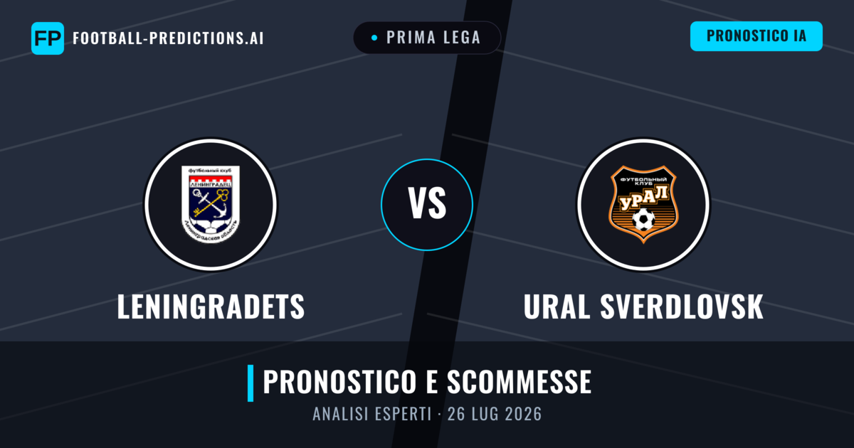 Leningradets vs Ural Sverdlovsk — pronostico e anteprima del match