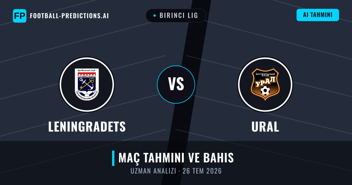 Leningradets - Ural — maç tahmini ve önizleme
