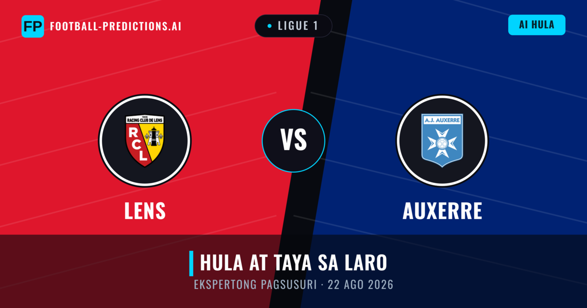 Lens vs Auxerre — hula at preview ng laban