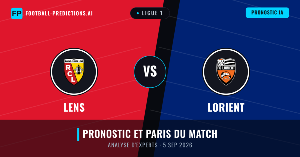 Lens vs Lorient — pronostic et avant-match