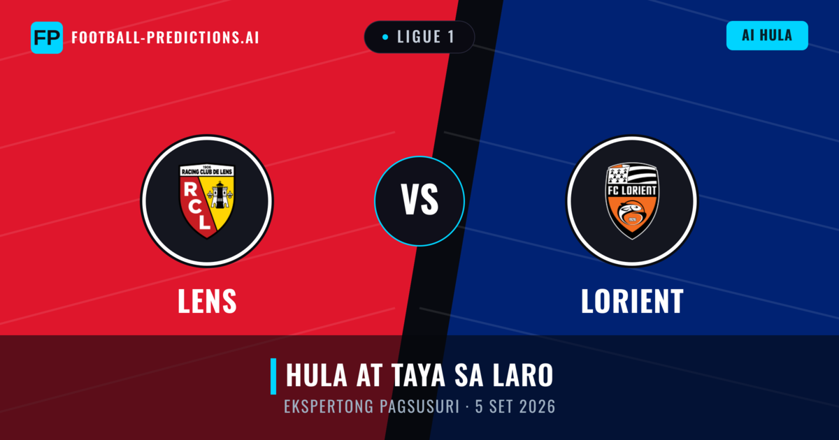 Lens vs Lorient — hula at preview ng laban
