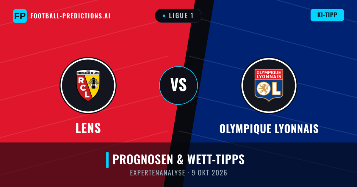 Lens vs Olympique Lyonnais — Prognose und Spielvorschau