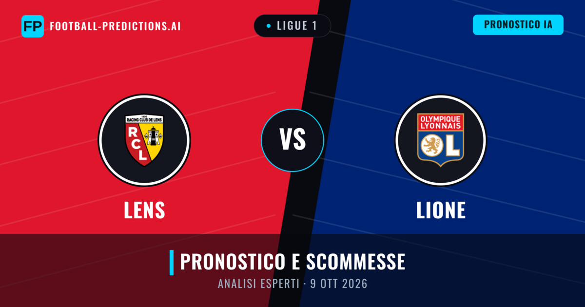 Lens vs Lione — pronostico e anteprima del match