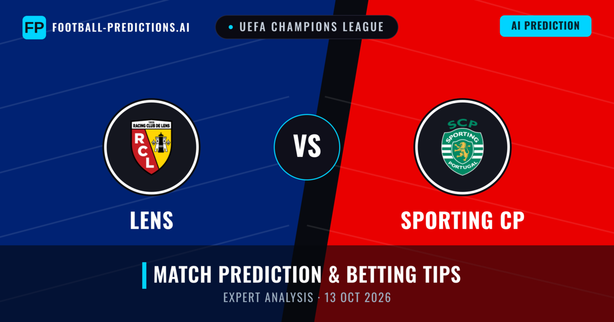 Lens vs Sporting CP — match prediction & preview