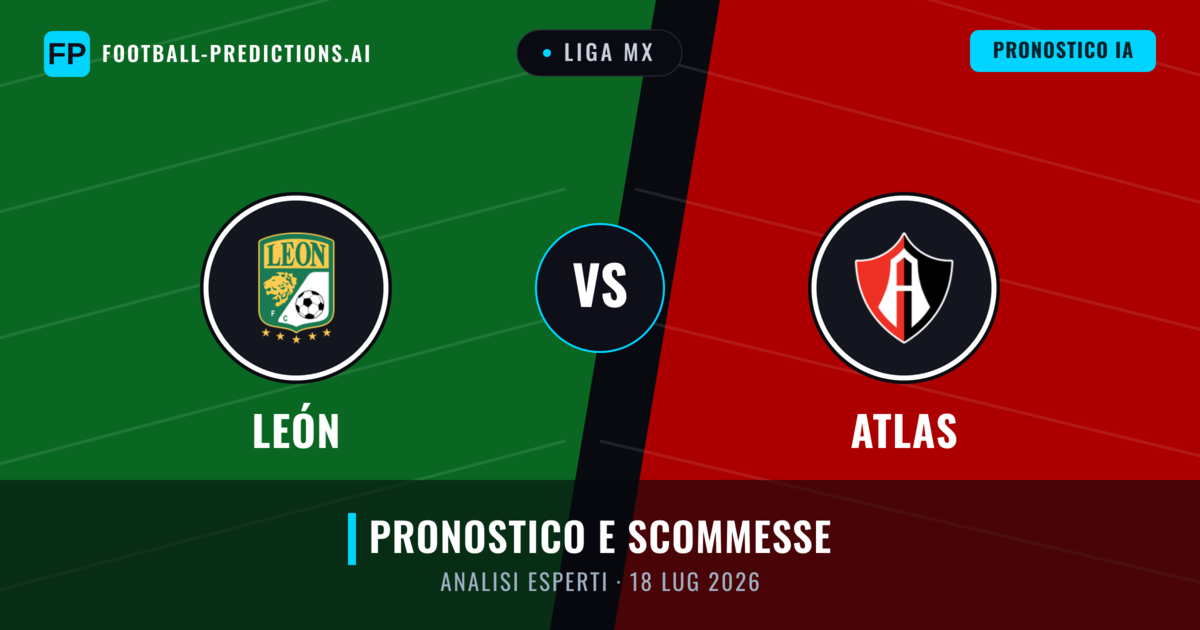 León vs Atlas — pronostico e anteprima del match