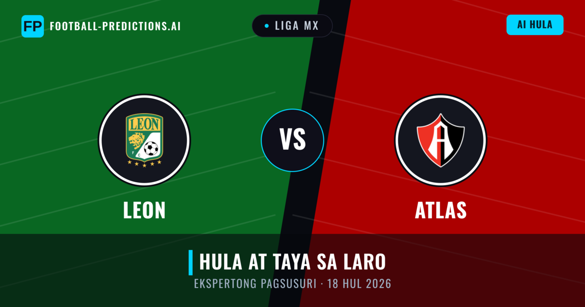 Leon vs Atlas — hula at preview ng laban