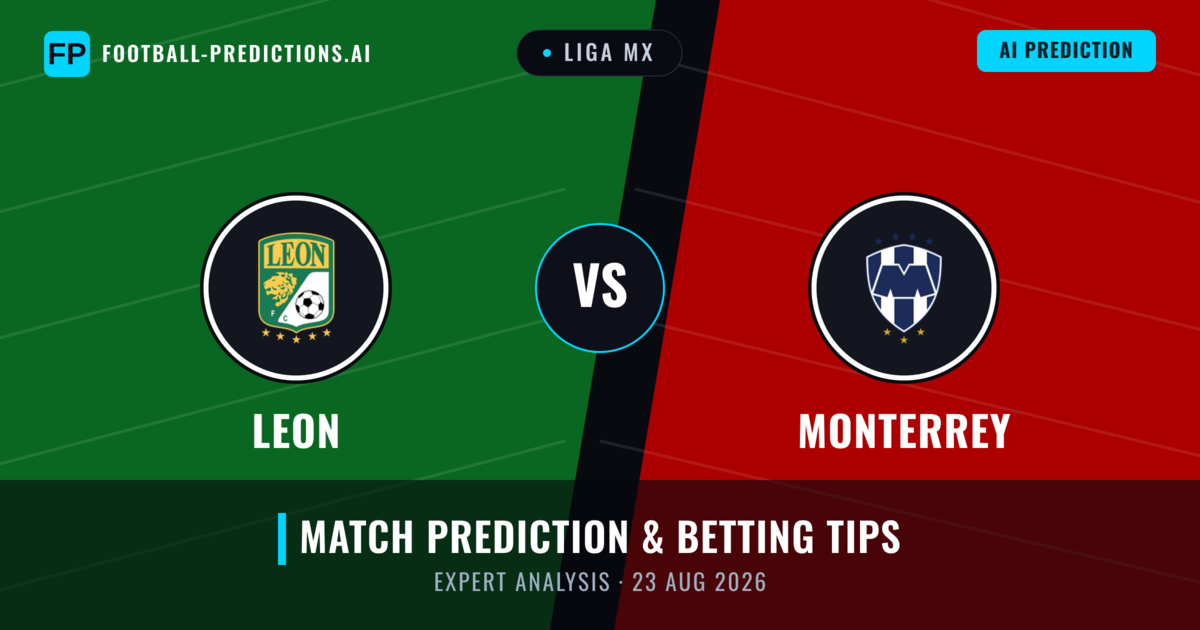 Leon vs Monterrey — match prediction & preview